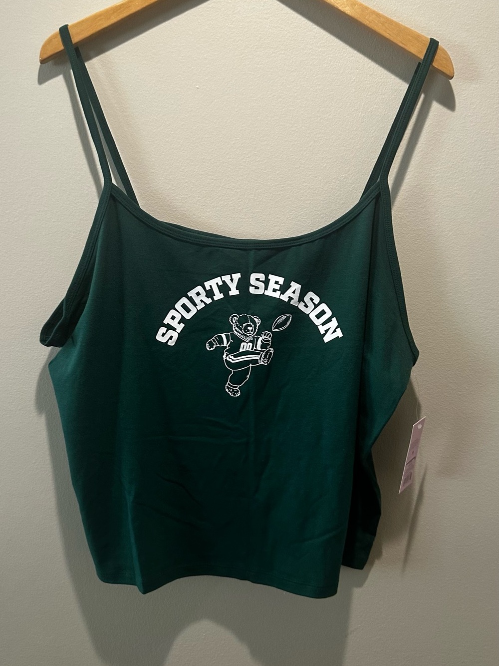 wild fable Deep Green "Sporty Season" Graphic Cami